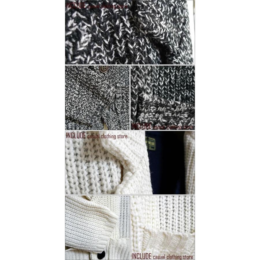 ニットジャケット テーラードジャケット カーディガン メンズ ニット ケーブル編み |  | 04