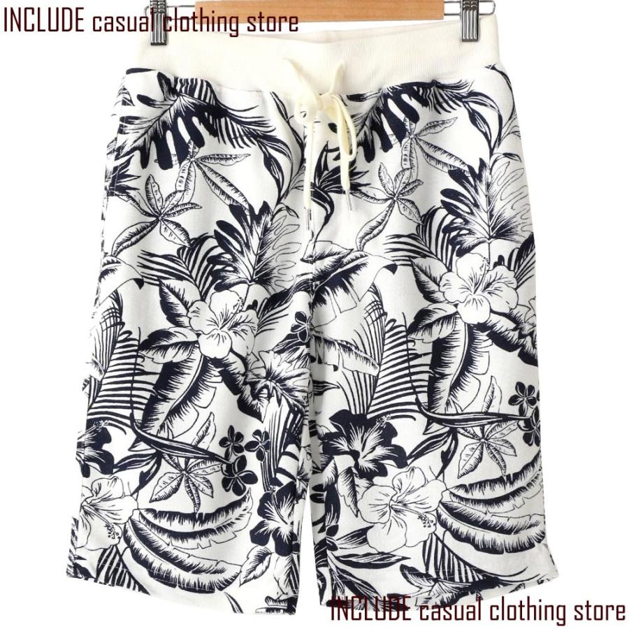ボタニカル柄 ショートパンツ ハーフパンツ リーフ柄 花柄 リゾート メンズ 南国 |  | 01