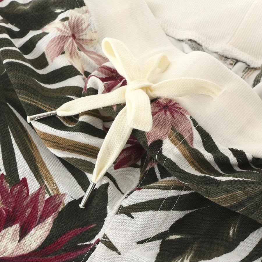 リーフ柄 花柄 ショートパンツ ハーフパンツ リゾート ボタニカル柄 メンズ 南国 |  | 05