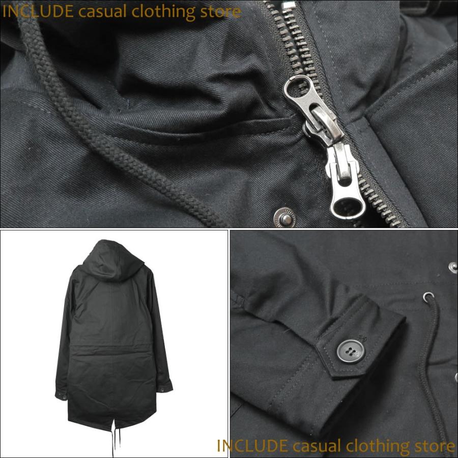 モッズコート モッズジャケット ヴィンテージ ミリタリー 春物 スプリングコート ブラック オリーブ カーキ グリーン メンズ |  | 03