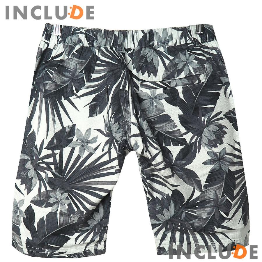 ボタニカル ショートパンツ ハーフパンツ メンズ 父の日 花柄 短パン プリペラ フラワー 南国 M L XL |  | 02