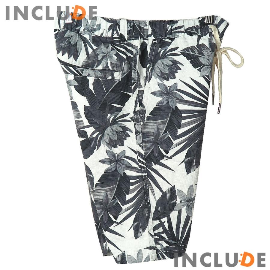 ボタニカル ショートパンツ ハーフパンツ メンズ 父の日 花柄 短パン プリペラ フラワー 南国 M L XL |  | 03