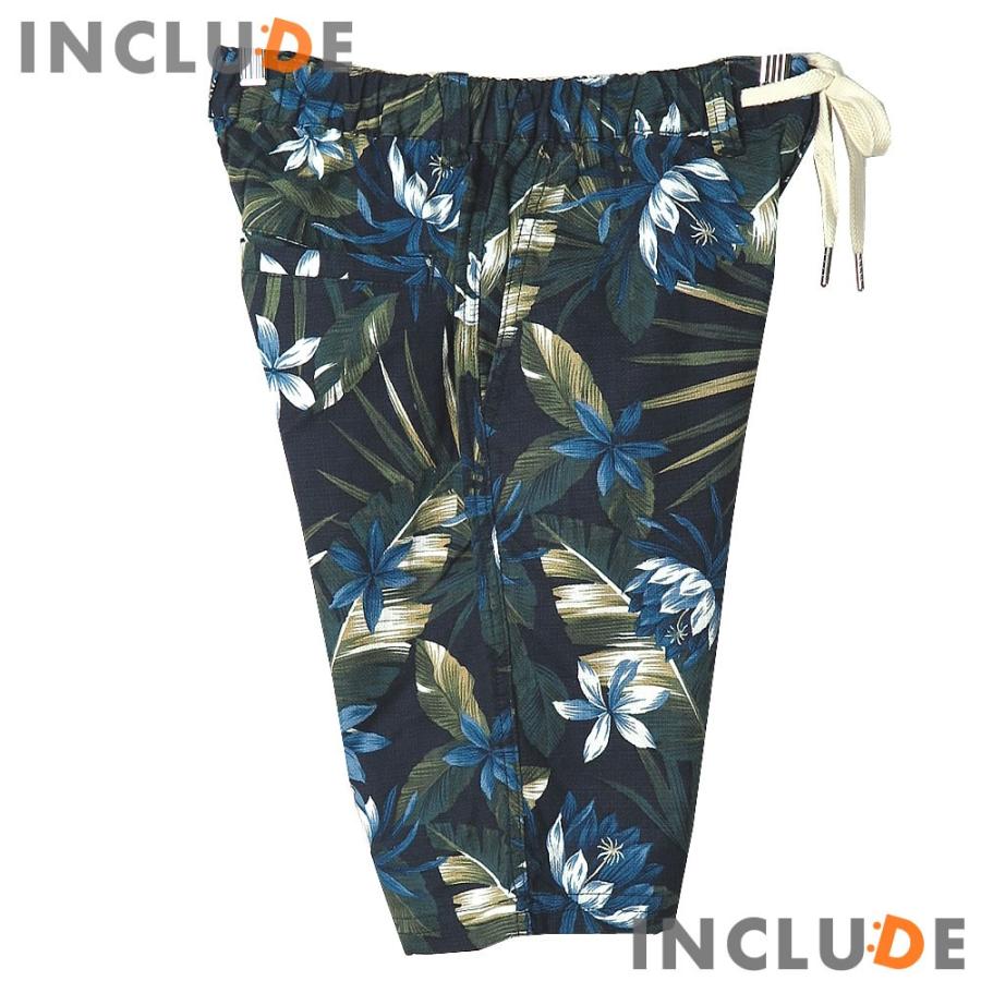 ボタニカル ショートパンツ ハーフパンツ メンズ 父の日 花柄 短パン プリペラ フラワー 南国 M L XL |  | 06