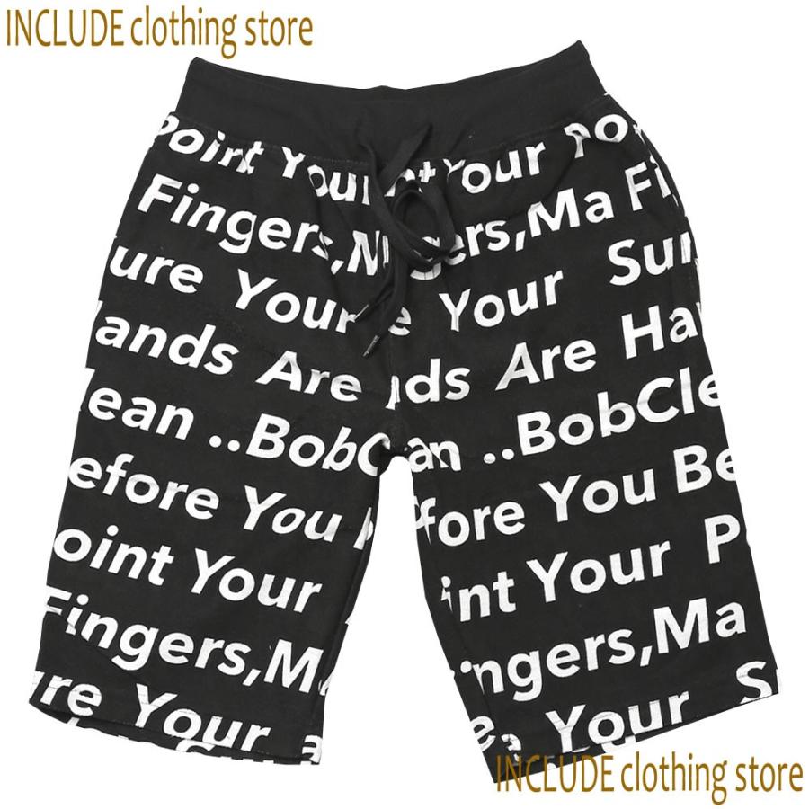 ビッグロゴ ショートパンツ ハーフパンツ 短パン メンズ スポーツ ダンス ストリート ブラック ホワイト レッド |  | 10