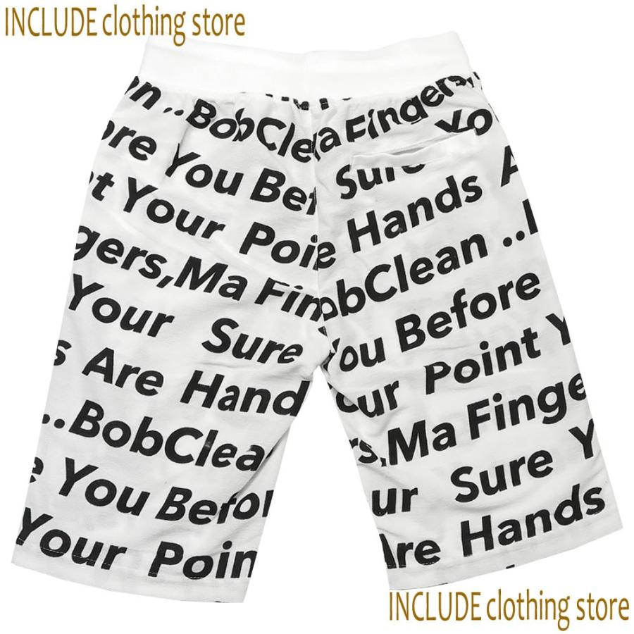 ビッグロゴ ショートパンツ ハーフパンツ 短パン メンズ スポーツ ダンス ストリート ブラック ホワイト レッド |  | 03