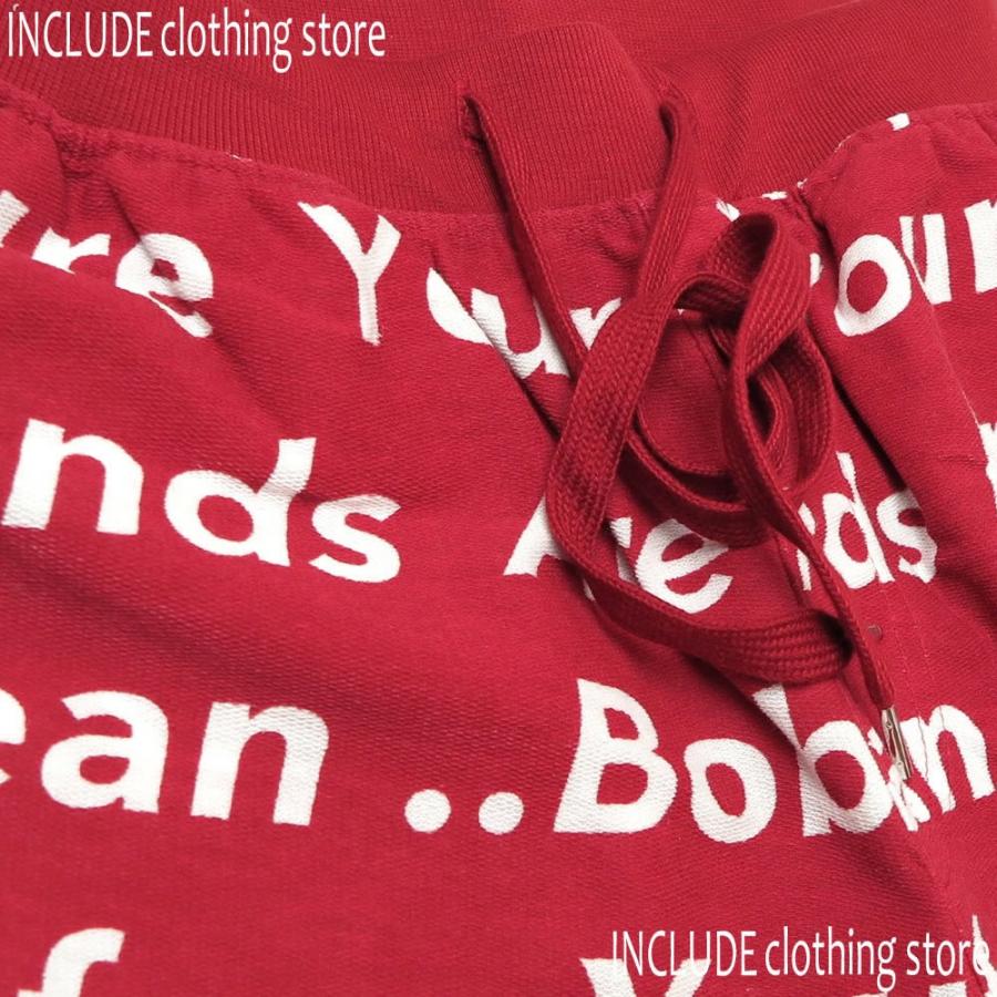 ビッグロゴ ショートパンツ ハーフパンツ 短パン メンズ スポーツ ダンス ストリート ブラック ホワイト レッド |  | 08