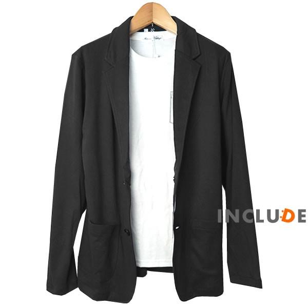 テーラードジャケット カットテーラー テーラード ジャケット 薄手 2ボタン ストレッチ メンズ |  | 02