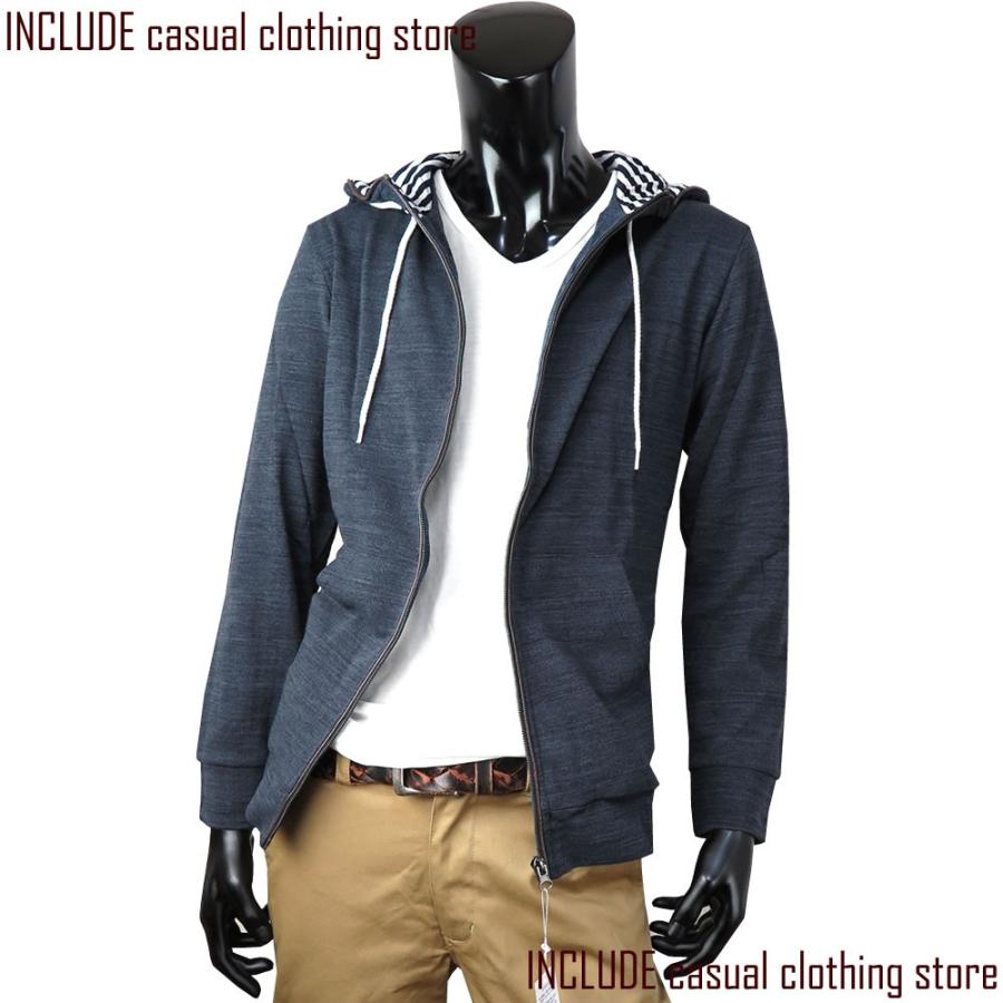 フルジップパーカー ジップアップパーカー ボーダー パイピング メンズ |  | 02