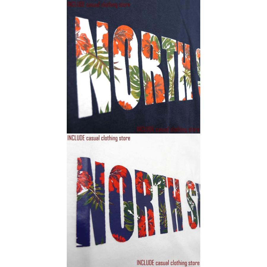 Tシャツ 半袖 ロゴ 花柄 メンズ アメカジ プリント ロゴT カットソー |  | 04