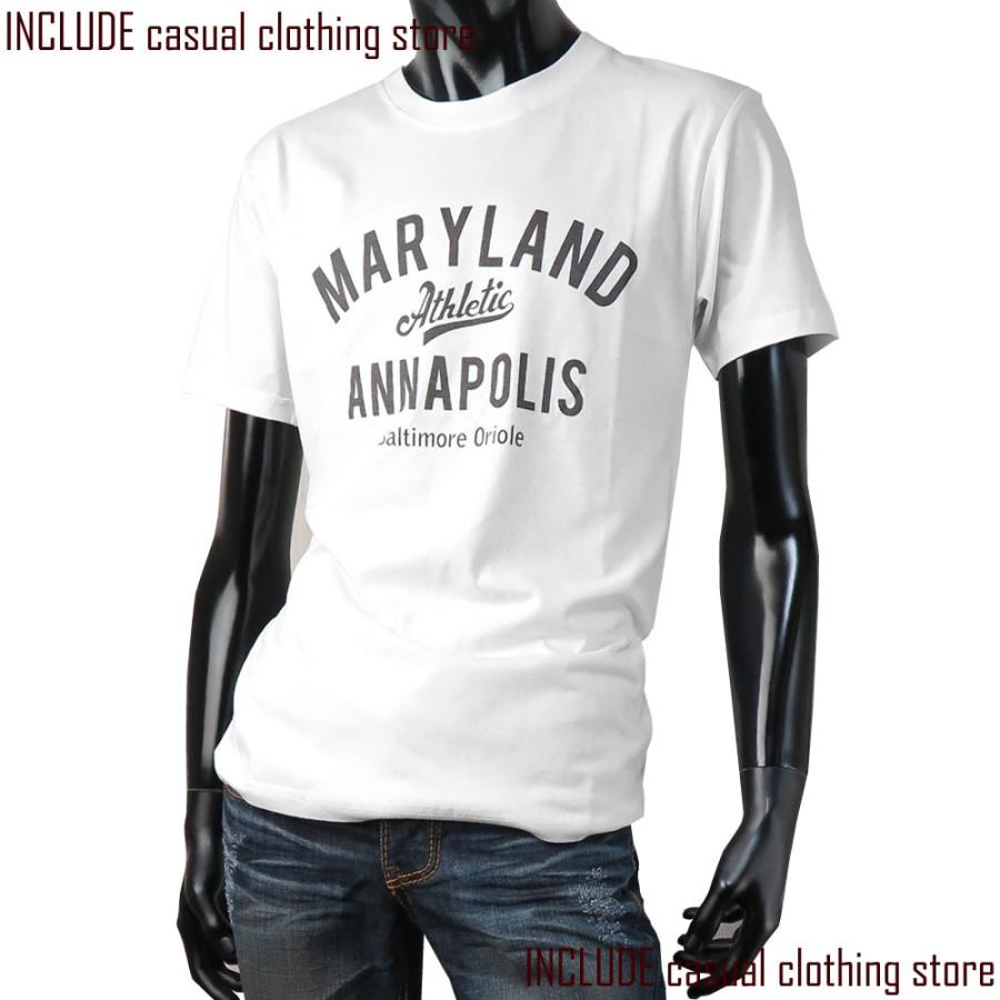 送料無料 半袖Tシャツ クルーネック Ｔシャツ ロゴ プリントアメカジ カレッジ |  | 02