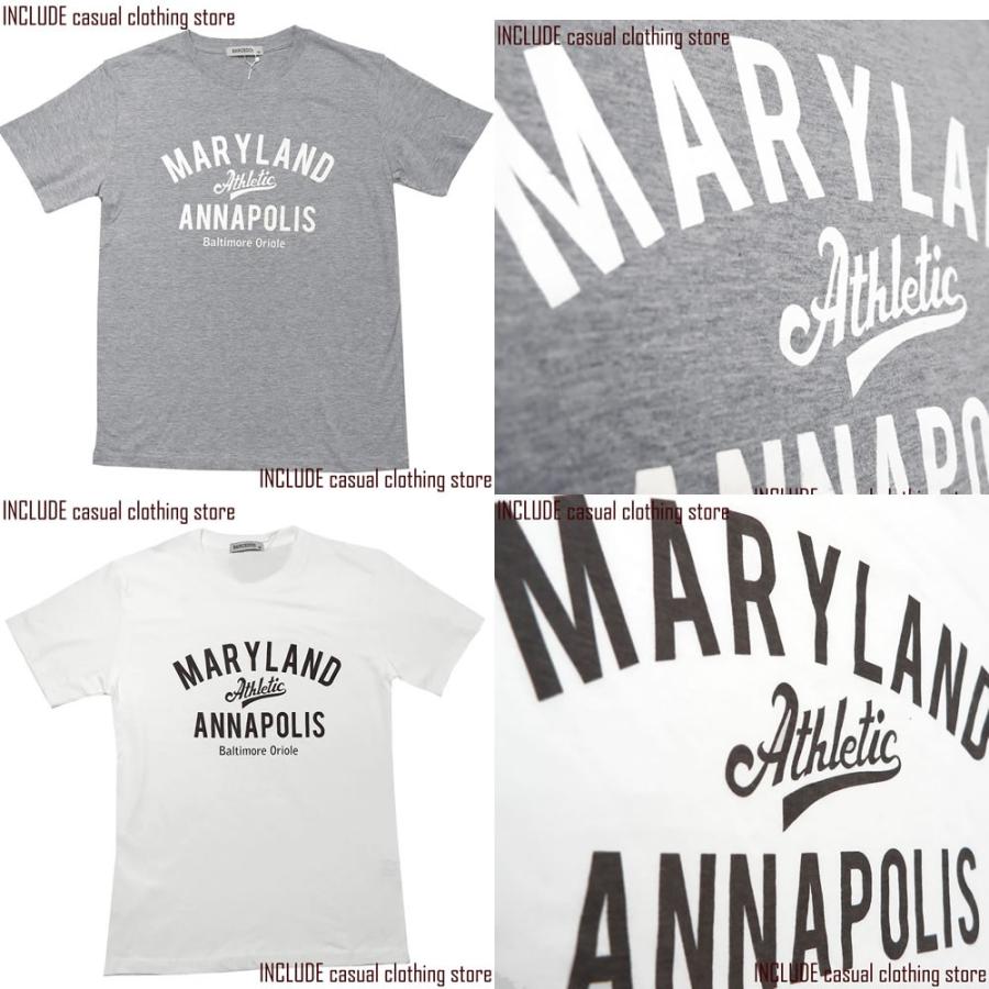 送料無料 半袖Tシャツ クルーネック Ｔシャツ ロゴ プリントアメカジ カレッジ |  | 04