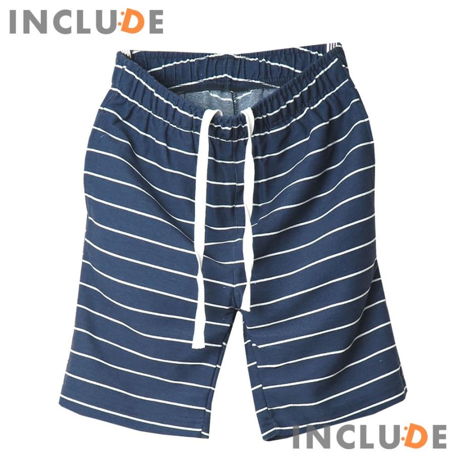 お得な２枚セット セットアップ 上下セット 半袖Tシャツ ショートパンツ ボーダー 人気柄 クルーネック M L LL 白 黒 |  | 03