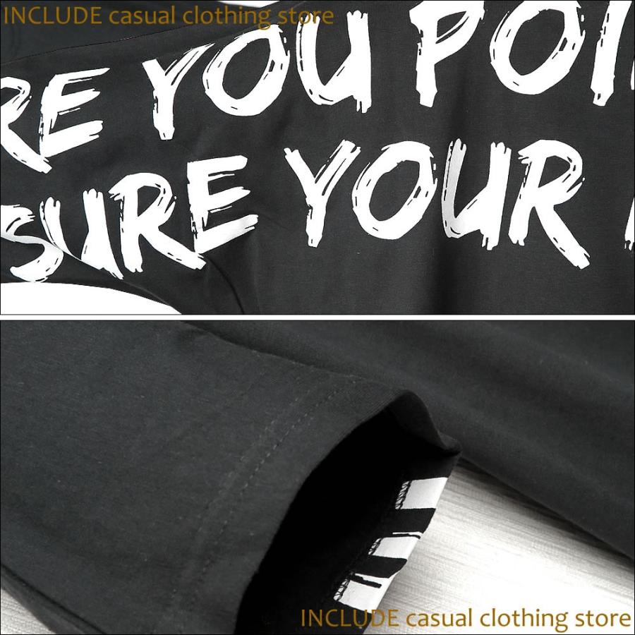 SALE 送料無料 ドルマンスリーブ ロゴ はんぱ袖 半袖T オーバーサイズ ビッグシルエット ダンス メンズ レディース |  | 03