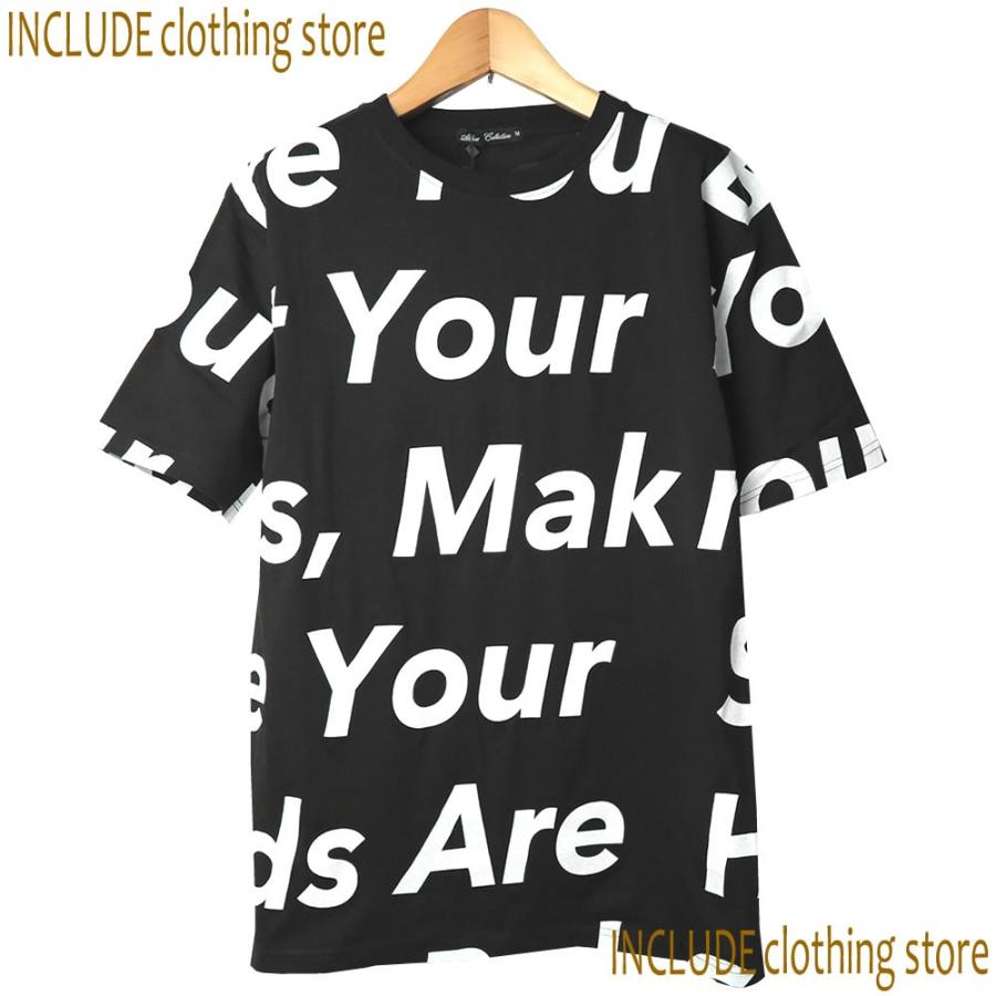 SALE 送料無料 ロゴ 総柄 半袖T オーバーサイズ ビッグシルエット スポーツ ダンス ストリート メンズ レディース |  | 07