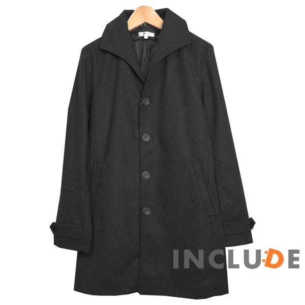 コート メンズ ロング ジャケット チェスターコート メンズコート イタリアンカラー イタリアンジャケット メルトン ウール オ |  | 05
