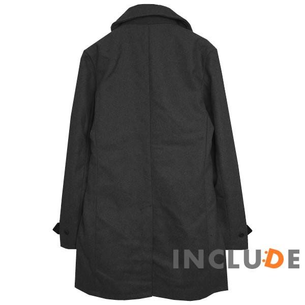 コート メンズ ロング ジャケット チェスターコート メンズコート イタリアンカラー イタリアンジャケット メルトン ウール オ |  | 06