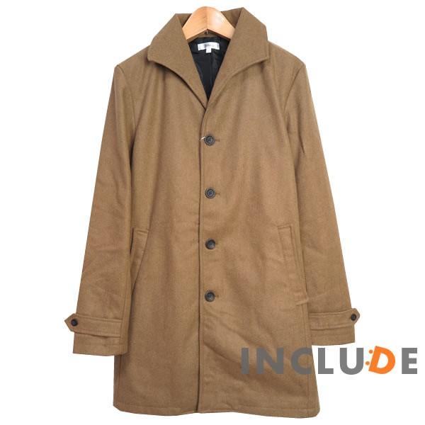 コート メンズ ロング ジャケット チェスターコート メンズコート イタリアンカラー イタリアンジャケット メルトン ウール オ |  | 09