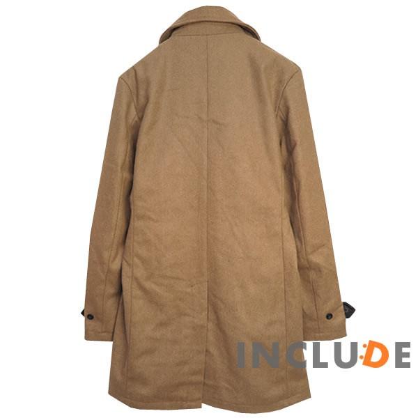 コート メンズ ロング ジャケット チェスターコート メンズコート イタリアンカラー イタリアンジャケット メルトン ウール オ |  | 10