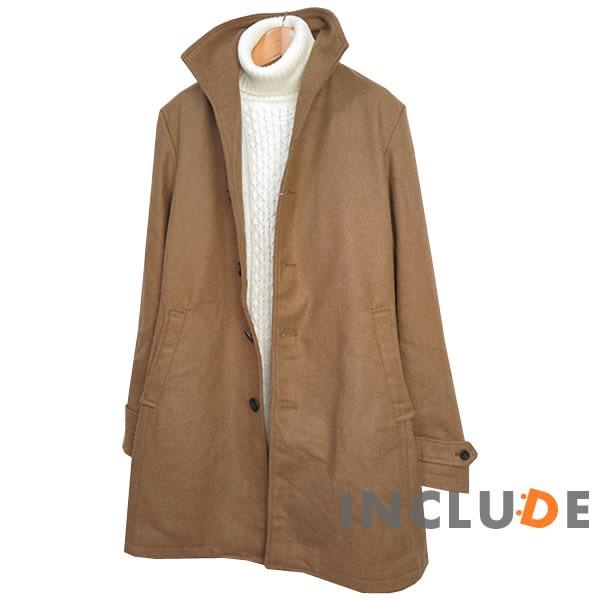 コート メンズ ロング ジャケット チェスターコート メンズコート イタリアンカラー イタリアンジャケット メルトン ウール オ |  | 11