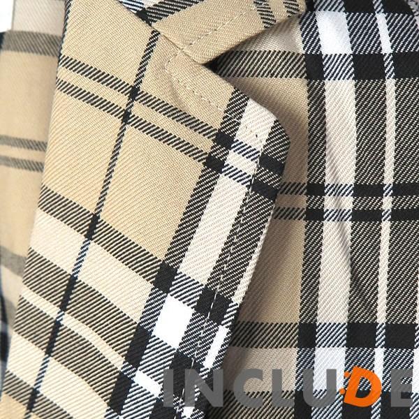 チェック グレンチェック タータンチェック ノバチェック シングル テーラード ジャケット センターベント 2ボタン 薄手 秋ジ |  | 06