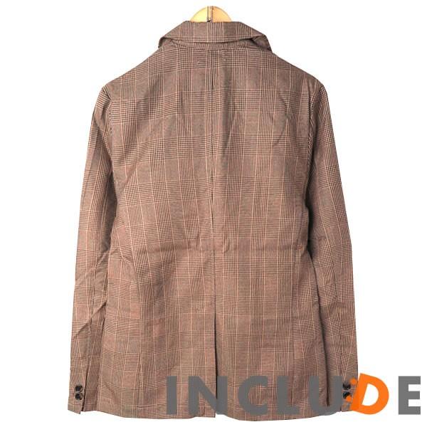 チェック グレンチェック タータンチェック ノバチェック シングル テーラード ジャケット センターベント 2ボタン 薄手 秋ジ |  | 08