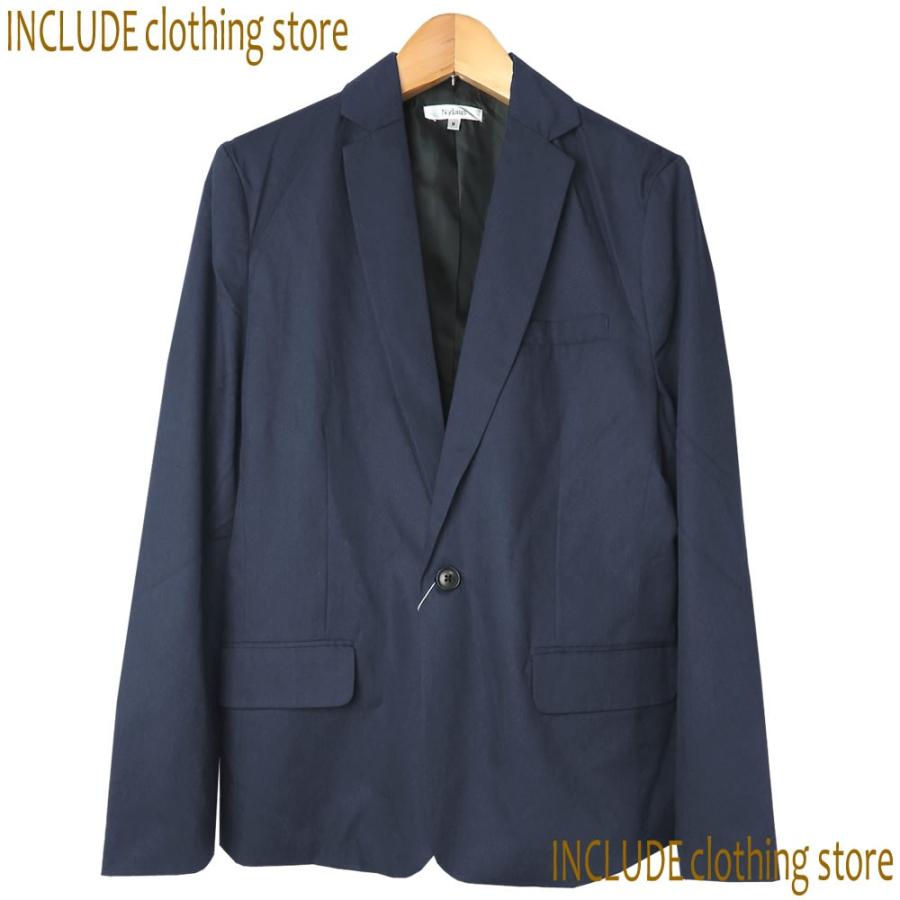 テーラード ジャケット スーツ地 テーラードジャケット ワンボタン センターベント ノッチドラペル メンズ |  | 05
