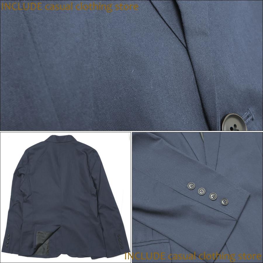 テーラード ジャケット スーツ地 テーラードジャケット ワンボタン センターベント ノッチドラペル メンズ |  | 06