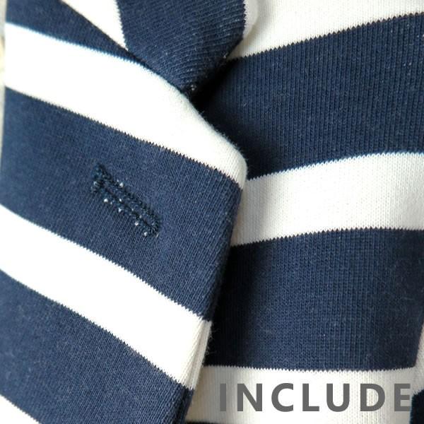 ボーダージャケット マリン 夏 リッチカジュアル メンズ アウター ジャケット フォーマル スーツ 通勤 通学 オフィス ネイビ |  | 06