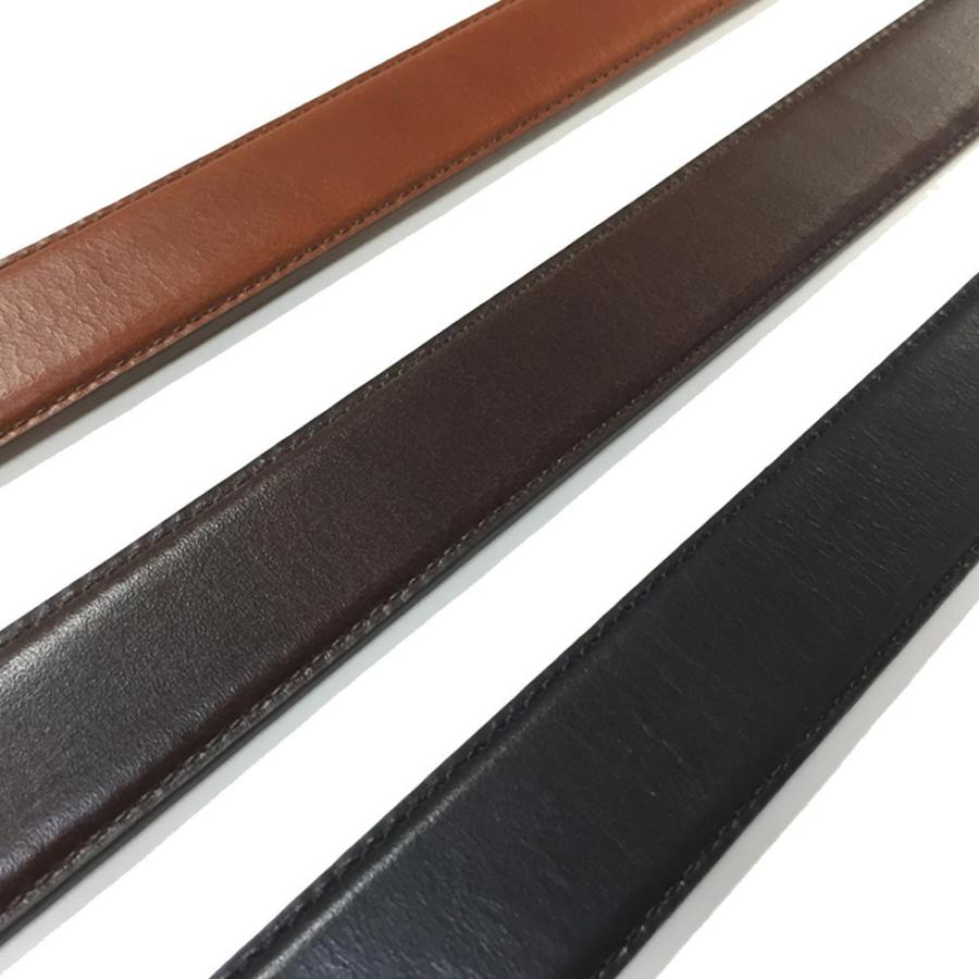 日本製 ベルト オイルレザー 本皮 牛革 帯切 サイズ調節可能 S字バックル フェザー加工 国産品 全3カラー メンズ |  | 05