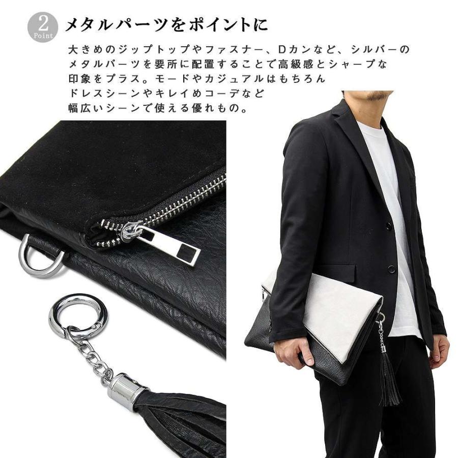 クラッチバッグ セカンドバッグ ハンドバッグ クラッチ メンズバッグ 鞄 タウンユース 軽い 軽量 バッグインバッグ 人気 男性 |  | 10