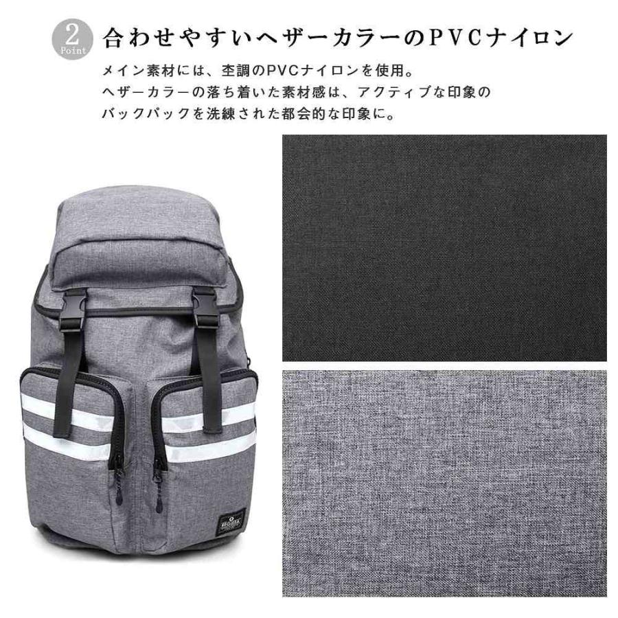 リュックサック バックパック リュック バッグ カジュアルバッグ リフレクターテープ ナイロン 通勤 通学 旅行 鞄 大きめ 1 |  | 08