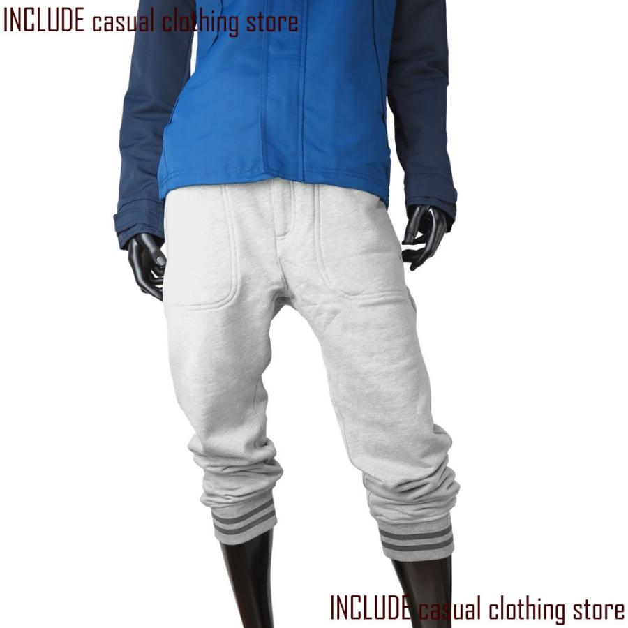 裏毛 アンクルパンツ 裾リブ ジョガーズ ジョガーパンツ テイパード スウェットパンツ |  | 01