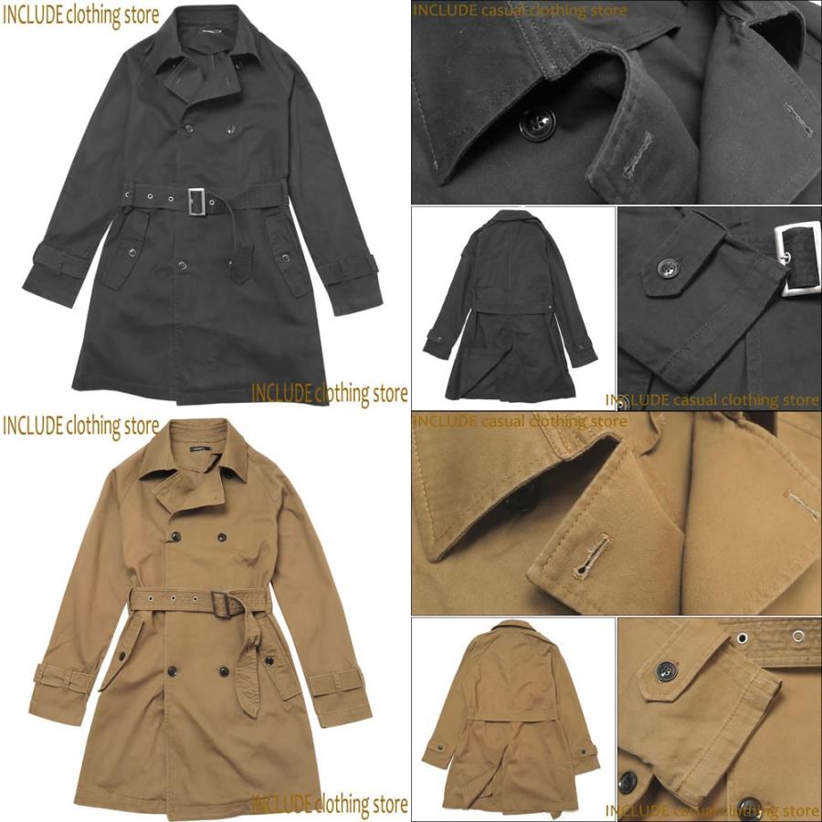 トレンチコート モールスキン 2カラー ビジネスコート カジュアルコート メンズ M L |  | 04