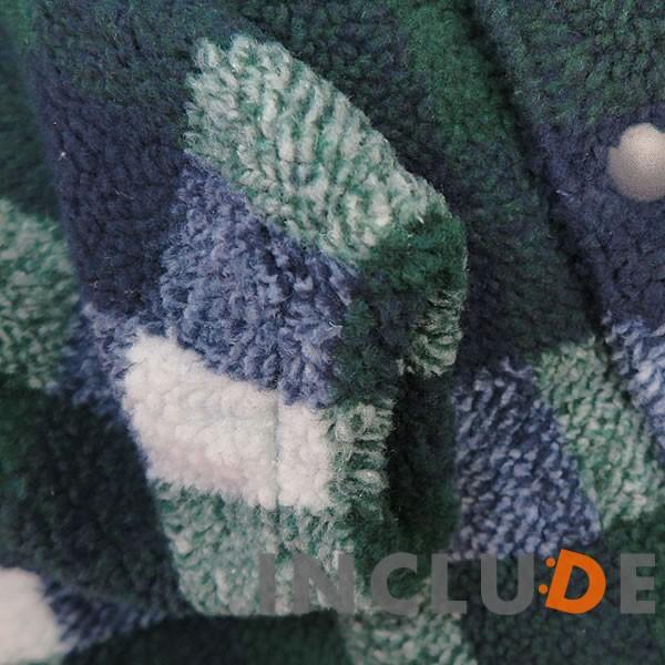 ボアジャケット チェック コーチジャケット 裏メッシュ メンズ シープボア 防寒 アウター もこもこ 厚手 カジュアル |  | 10