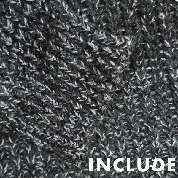 モールヤーンニット ベロアタッチ クルーネック セーター ベーシック 片畦 ニット メンズ |  | 10