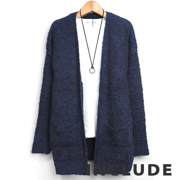 ブークレ ニット ループヤーン モコモコ もこもこ 暖かい ビッグシルエット カーディガン メンズ |  | 17