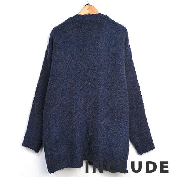 ブークレ ニット ループヤーン モコモコ もこもこ 暖かい ビッグシルエット カーディガン メンズ |  | 18