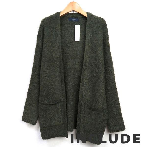 ブークレ ニット ループヤーン モコモコ もこもこ 暖かい ビッグシルエット カーディガン メンズ |  | 23