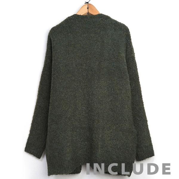 ブークレ ニット ループヤーン モコモコ もこもこ 暖かい ビッグシルエット カーディガン メンズ |  | 25