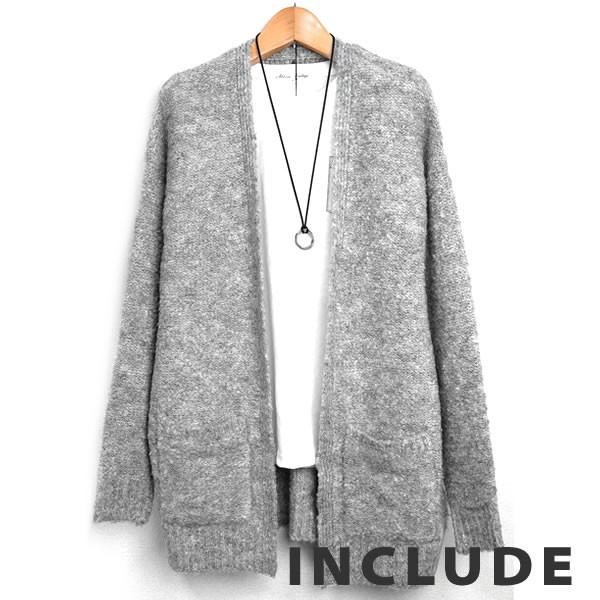 ブークレ ニット ループヤーン モコモコ もこもこ 暖かい ビッグシルエット カーディガン メンズ |  | 08