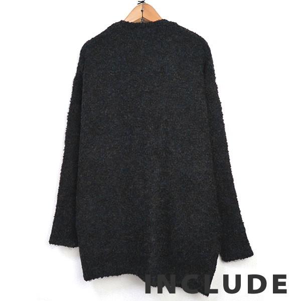 ブークレ ニット ループヤーン モコモコ もこもこ 暖かい ビッグシルエット カーディガン メンズ |  | 12