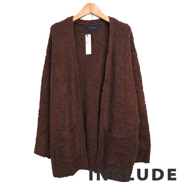 ブークレ ニット ループヤーン モコモコ もこもこ 暖かい ビッグシルエット カーディガン メンズ |  | 13