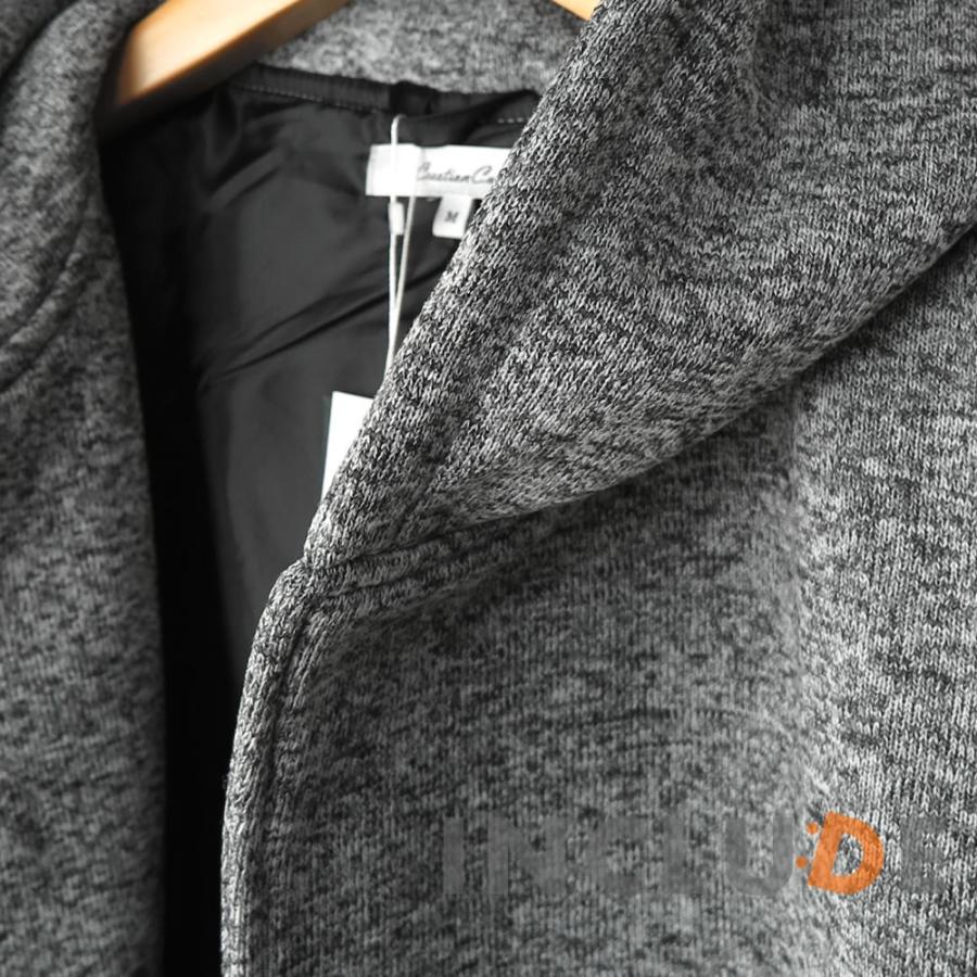 フーデット フリース パーカー ロング カーディガン 長袖 ニット コーディガン ベーシック 秋冬 |  | 06