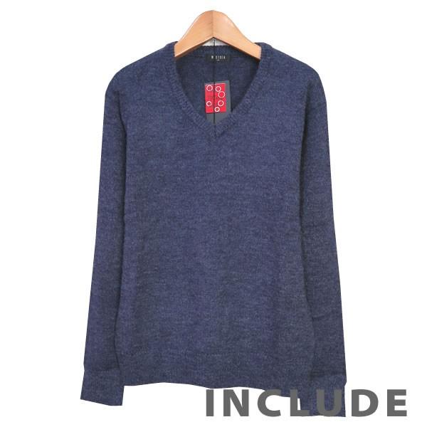 10カラー Vネック 定番 毛玉防止 抗ピル コーピル セーター メンズ ニット 長袖 無地 ふわふわ 厚手 毛玉ができにくい |  | 15