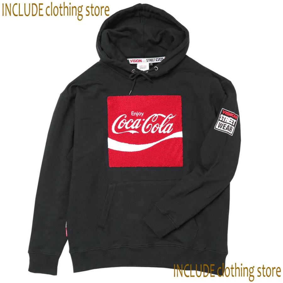 VISION STREET WEAR & Coca・Cola コラボパーカー パーカー プルパーカー ユニセックス 男女兼用 メ |  | 01