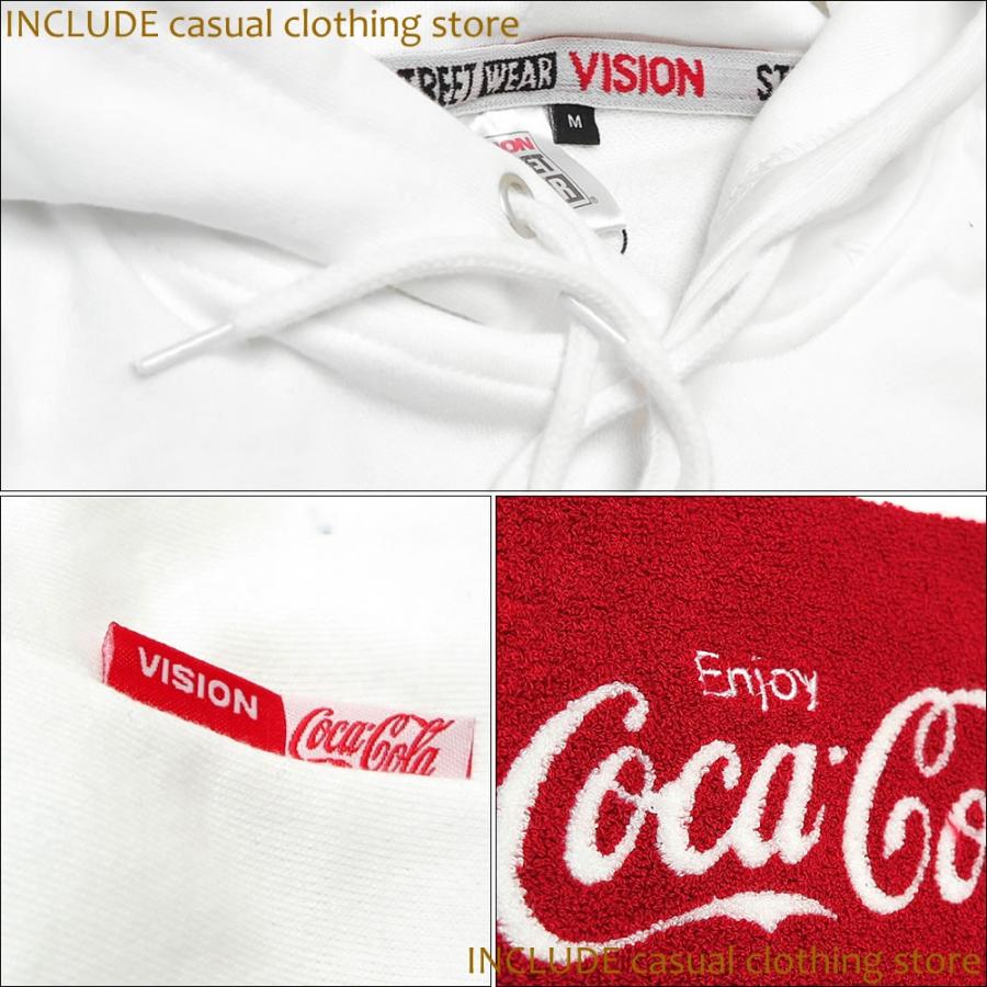 VISION STREET WEAR & Coca・Cola コラボパーカー パーカー プルパーカー ユニセックス 男女兼用 メ |  | 06