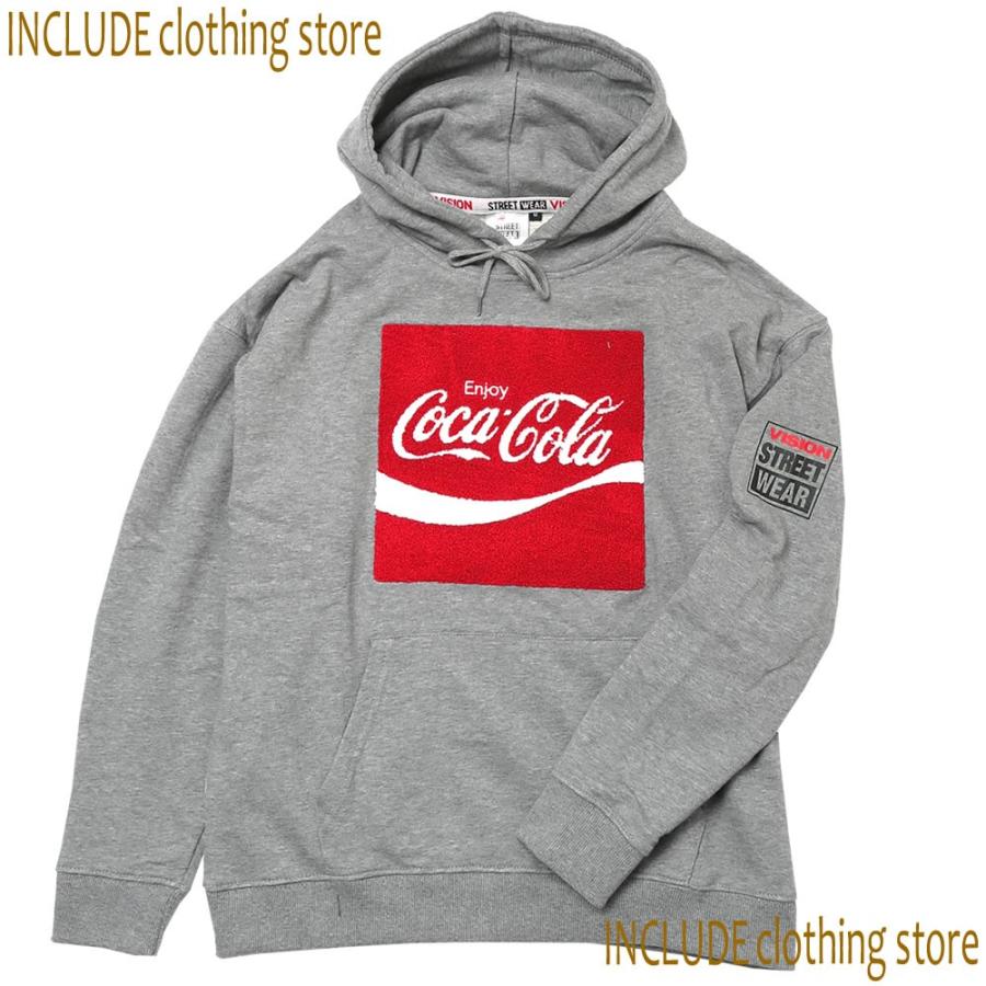 VISION STREET WEAR & Coca・Cola コラボパーカー パーカー プルパーカー ユニセックス 男女兼用 メ |  | 07