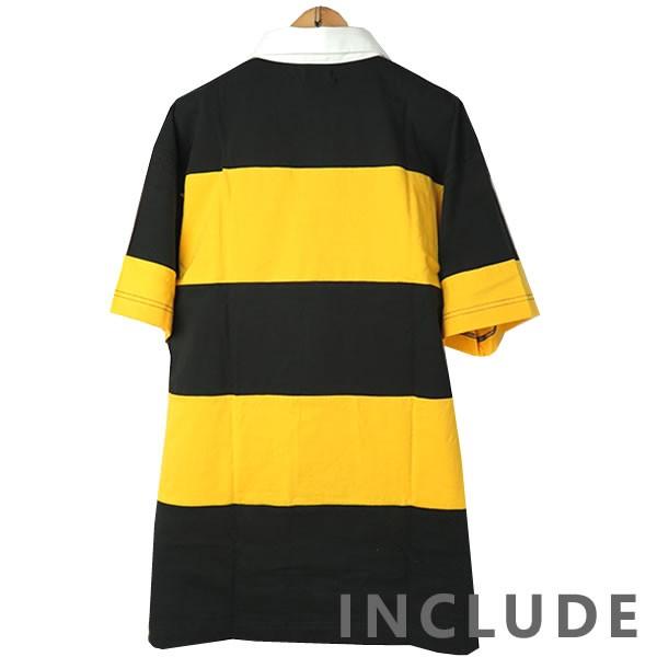 半袖ポロ ポロシャツ ワイドシルエット クレリック ラガーポロ ボーダー ビッグポロ ラガーシャツ ラグビー 白襟 スポーツウェ |  | 11