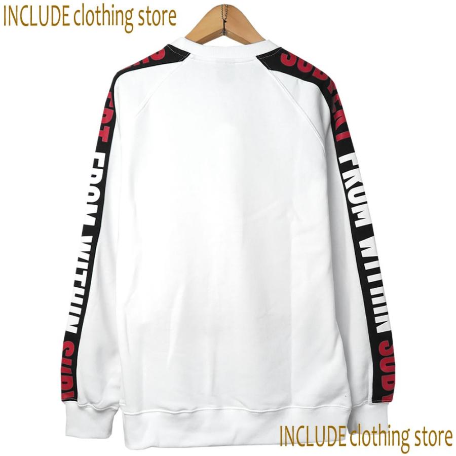 袖ライン ラグラン袖 ロゴ ビッグシルエット オーバーサイズ クルーネック トレーナー ユニセックス メンズ レディース |  | 05