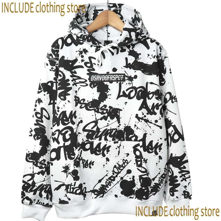 フォト ロゴ 総柄 ボックスロゴ オーバーサイズ パーカー プルパーカー スポーツ ダンス ユニセックス メンズ レディース |  | 01